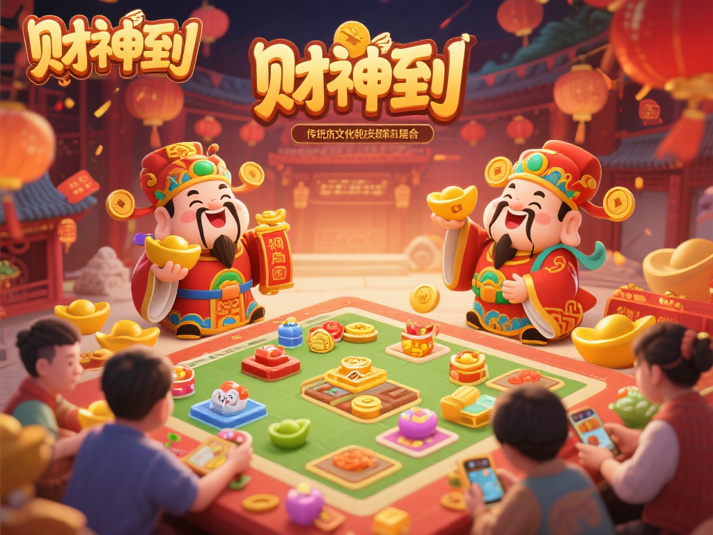 《财神到》：传统文化与现代技术的完美结合
另一款