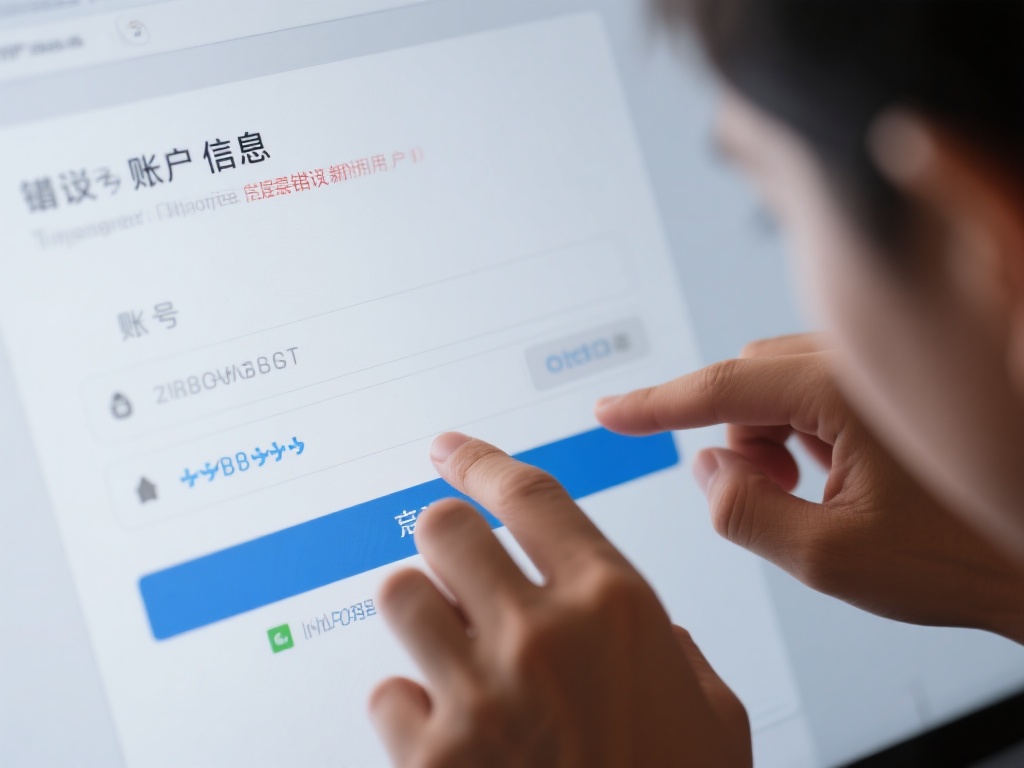 账户信息错误：不少用户在输入账号或密码时，可能因为