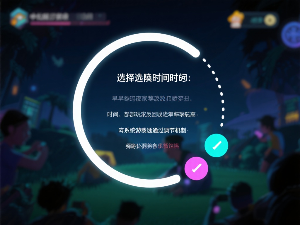 选择合适的时间段：根据玩家反馈，早晨或深夜等在线人