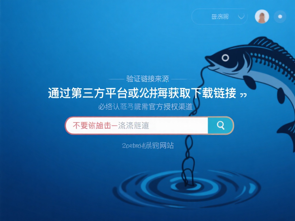 验证链接来源：如果您通过第三方平台或社交媒体获取下