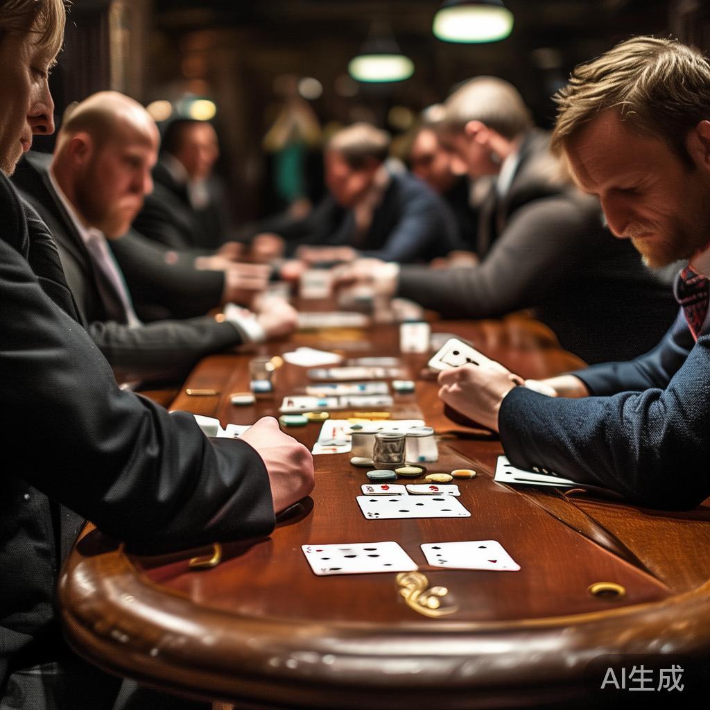 在游戏开始前，玩家按轮次选择下注额度，庄家由系统随